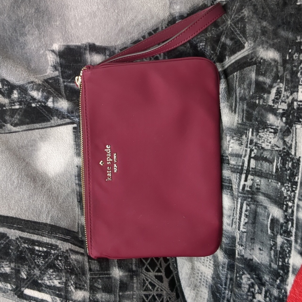 Kate Spade nylon wristlet